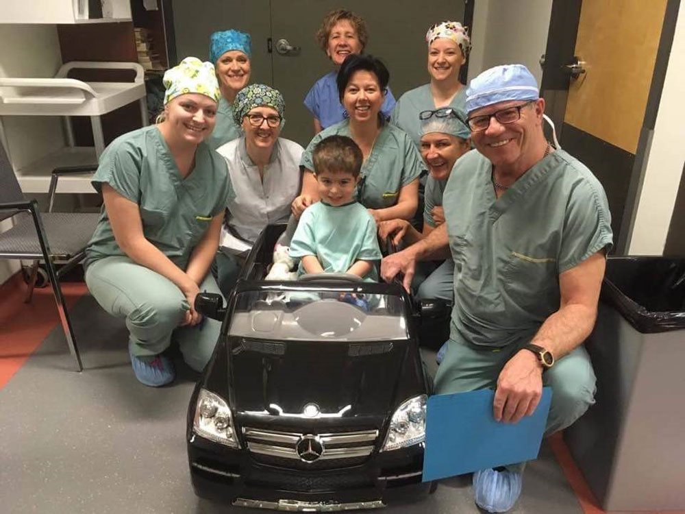 Un colonoscope pédiatrique pour le bloc opératoire