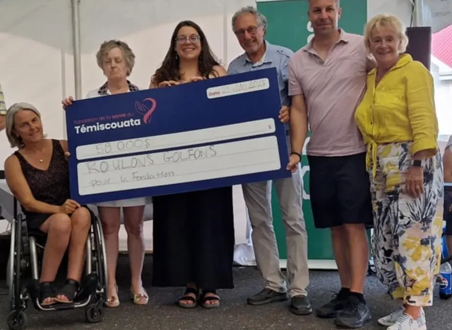 63 144,12$ pour le Roulons & Golfons 2025